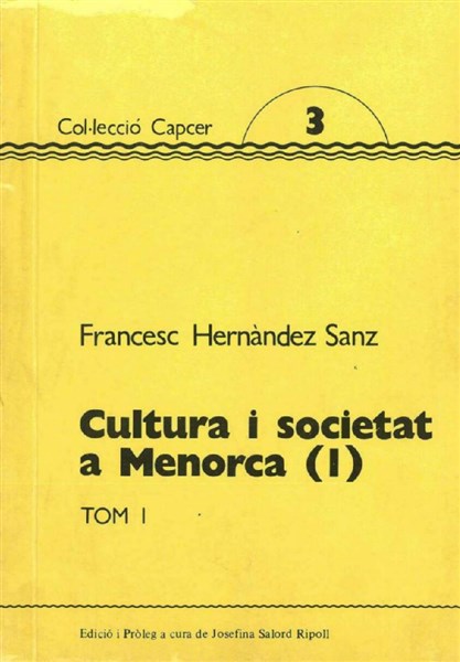 Cultura i societat a Menorca (I)