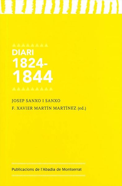 Diari 1824-1844. Josep Sanxo i Sanxo