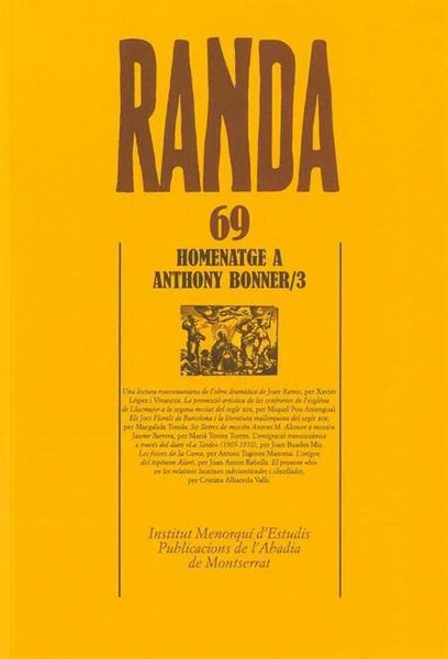 Randa 69. Homenatge a Anthony Bonner 3